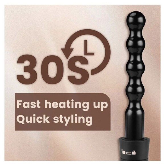 5 in 1 Curling Wand Set w/ Temperature Display Curling Iron Set w/ 5 NEW!! - Picture 7 of 11